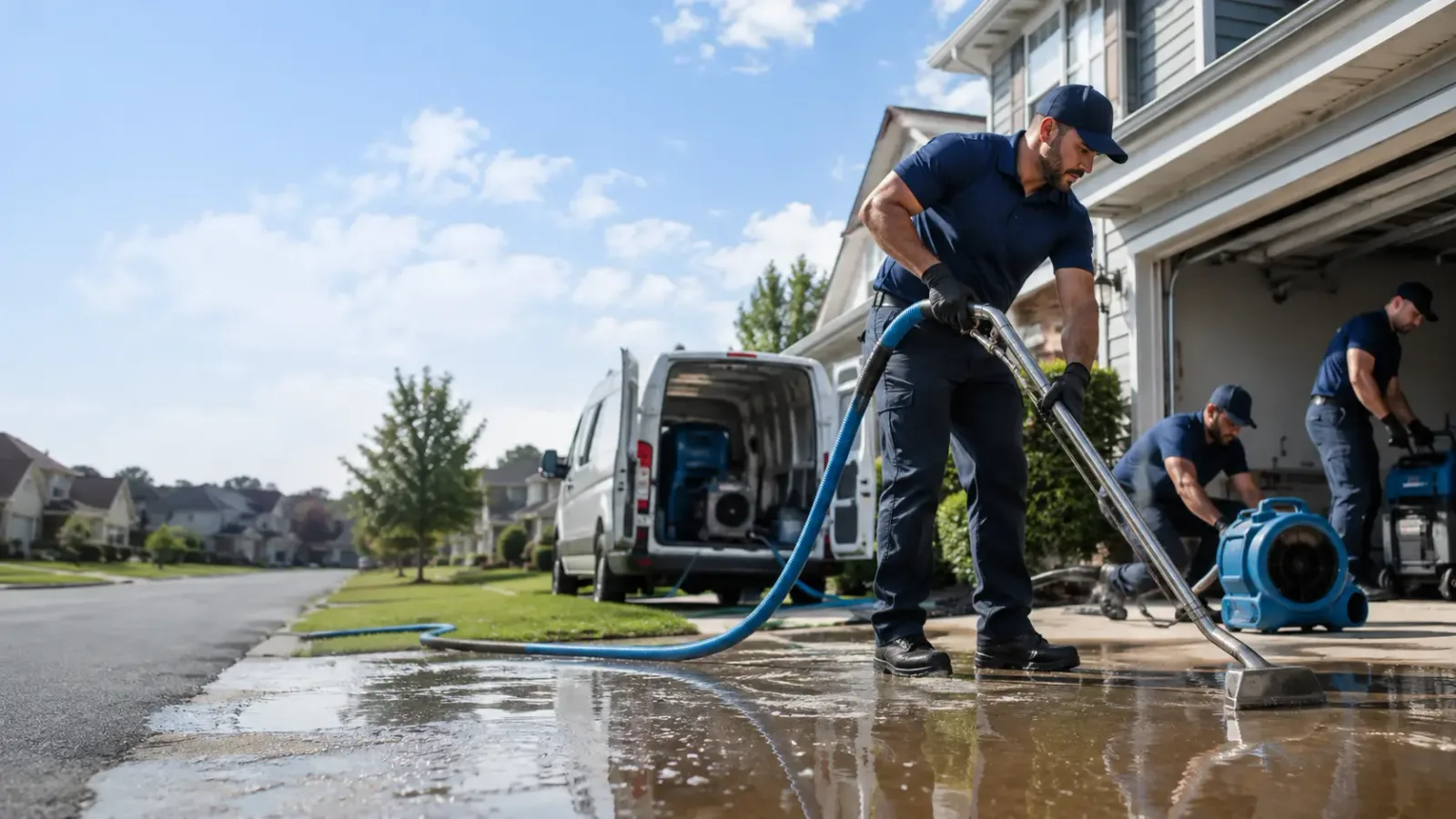 Flood Damage Restoration in Goldsmith, IN